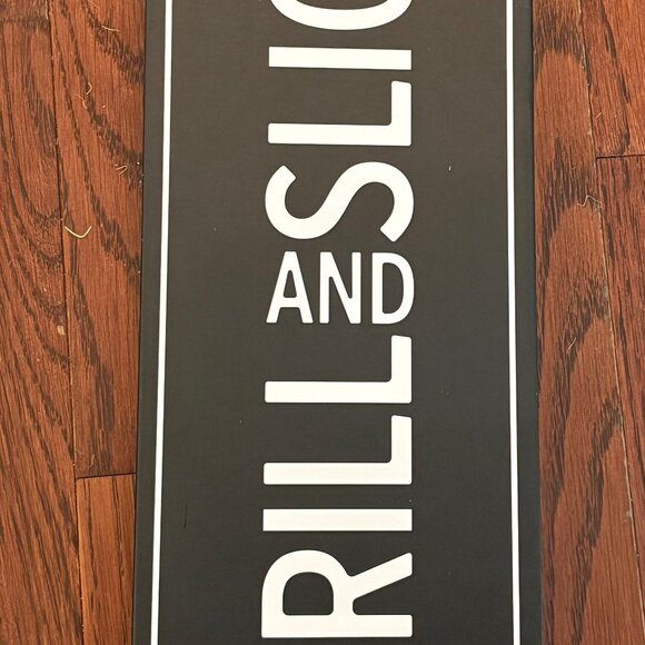 Luxury Carving Set: Porterhouse Steak Knife & Fork | Black Handle Laguiole Style - Picture 2 of 5